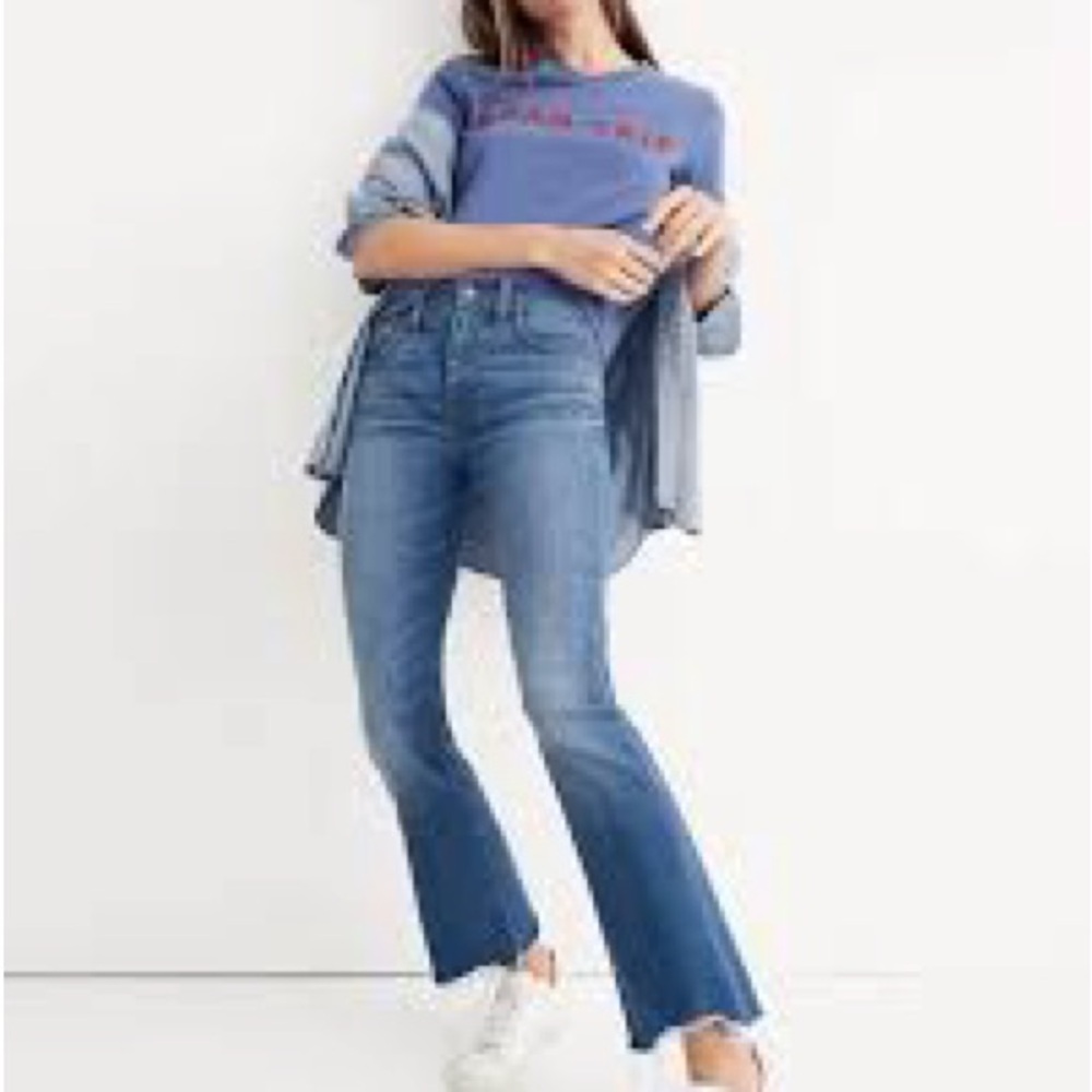 Madewell Cali Demi Boot Jeans